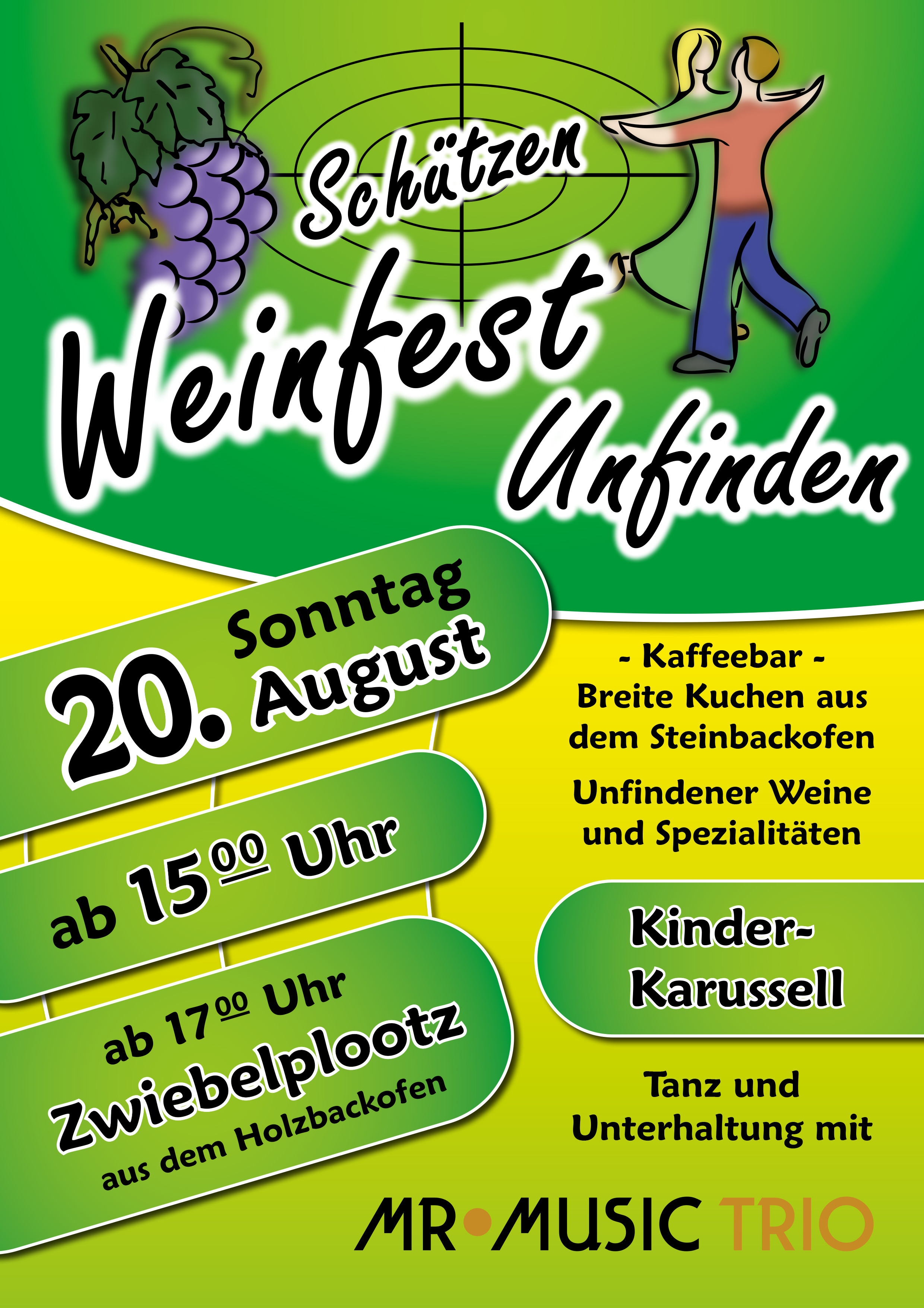 Schützen Weinfest am 20. August 2023 in Unfinden